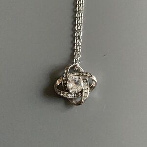 Elegant Silver Pendant Necklace